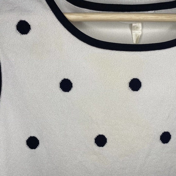 Escada Polka Dot Cardigan 2 Piece Set. US 6 - Picture 5 of 10